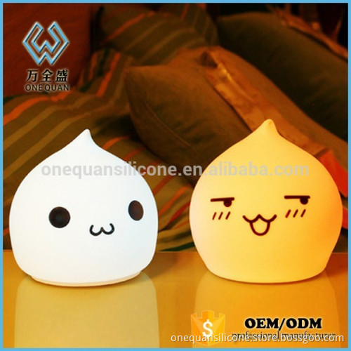 2017 Adorable Beside LED Table Lamp Silicone Baby Night Light for Children Bedroom Decor Lamp Gifts